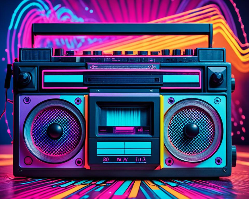 Aplicativo de musica dos anos 80: Viaje no tempo