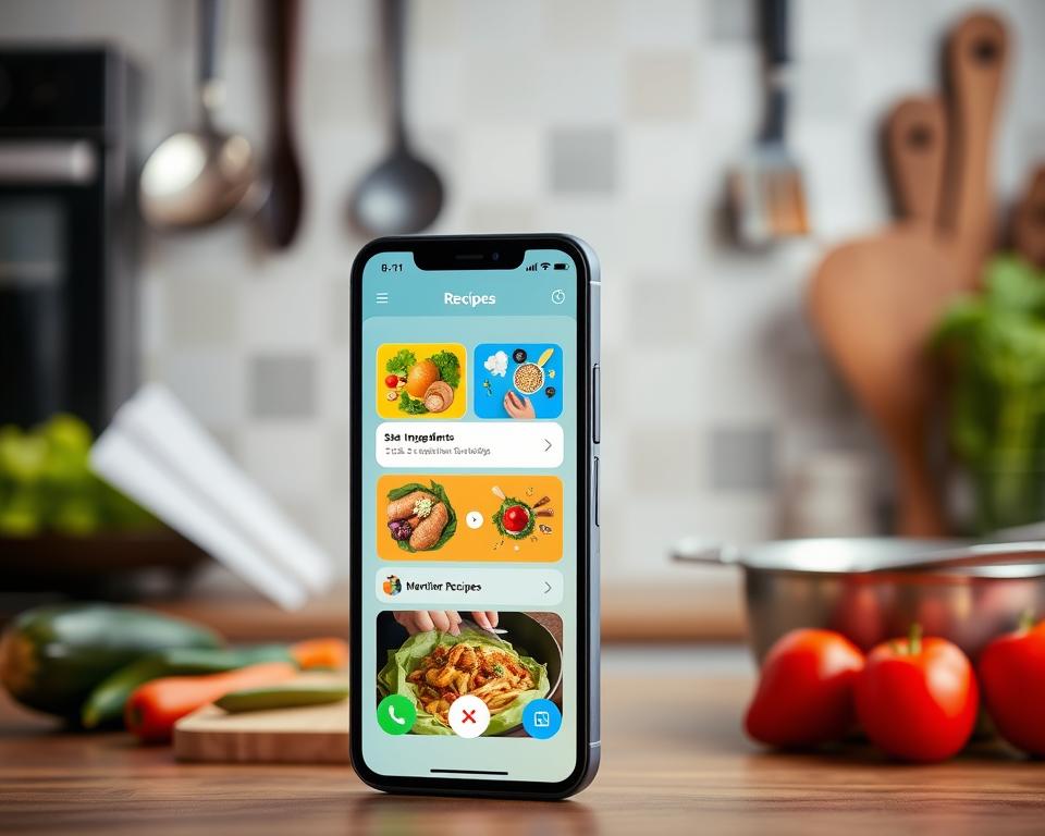 Aprenda a cozinhar com nosso aplicativo prático