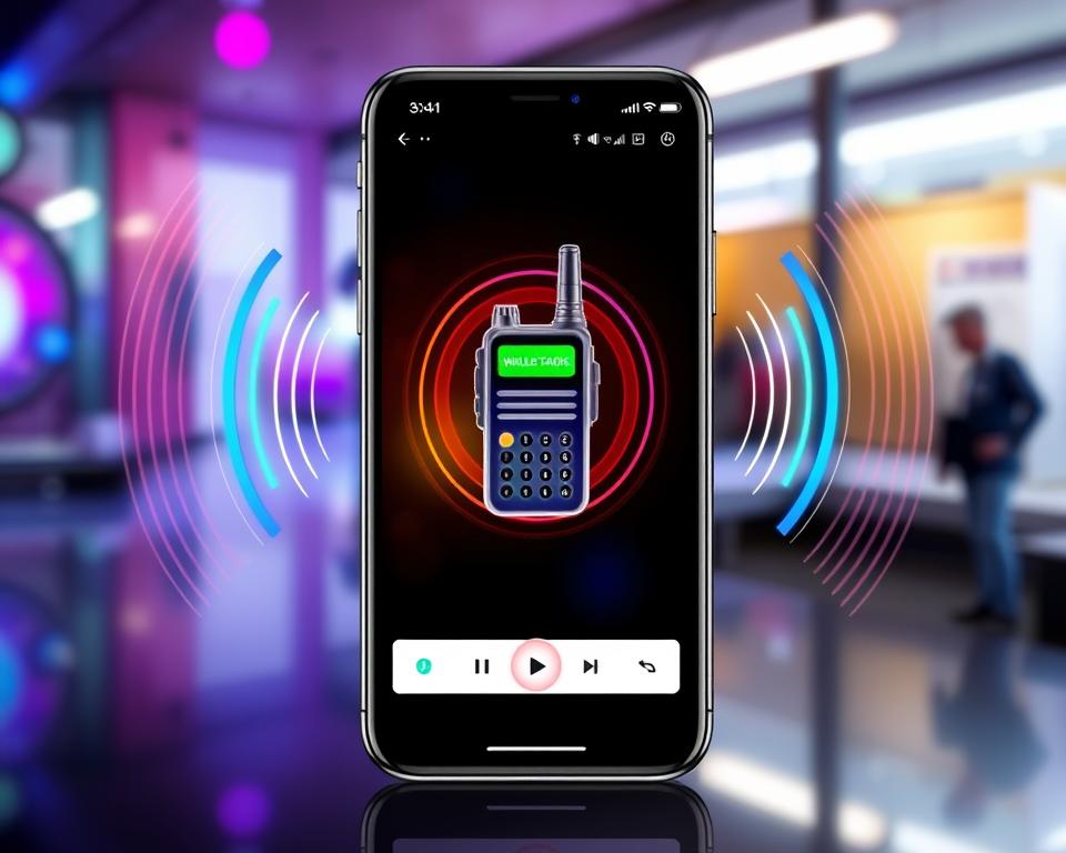 aplicativo walkie talkie
