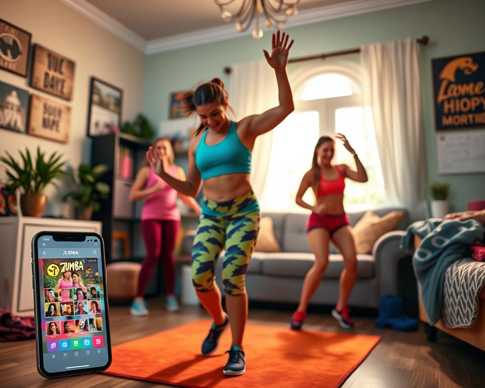 Aplicativo ensina a dançar zumba: Fitness em casa