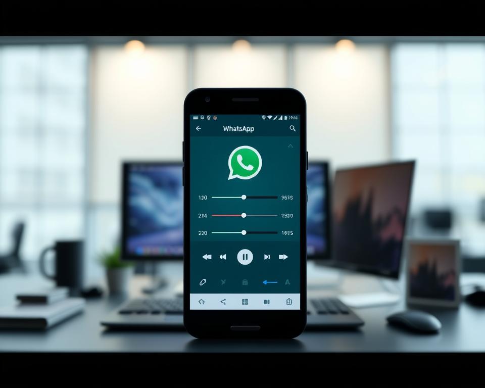 whatsapp audio speed control