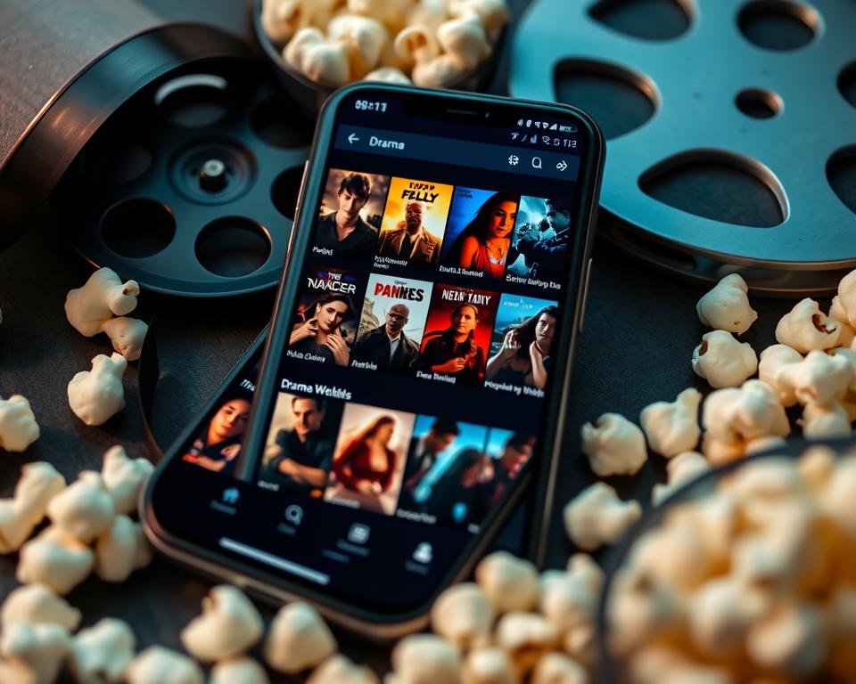 Aplicativo para assistir filmes sobre drama grátis