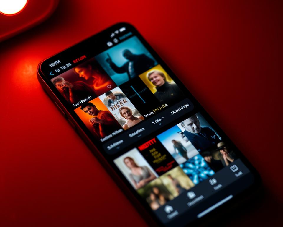 app para streaming de filmes dramáticos