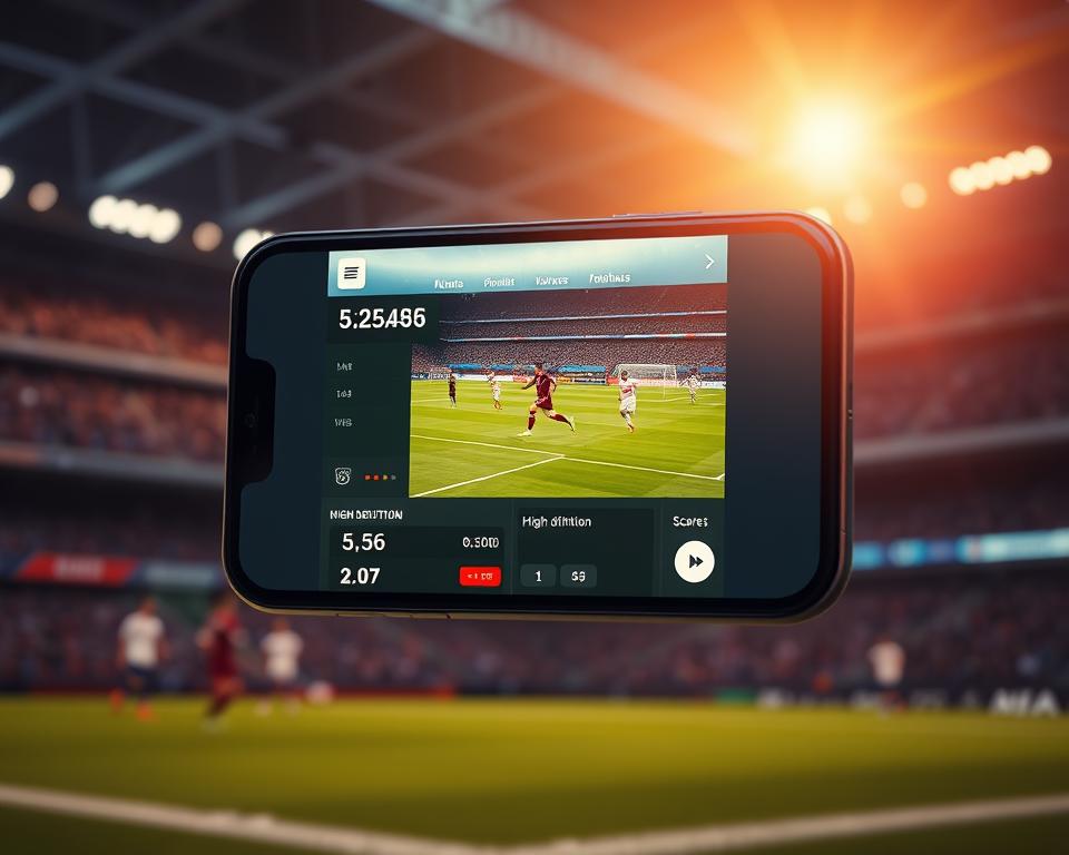 Assista jogos de futebol ao vivo no seu aplicativo