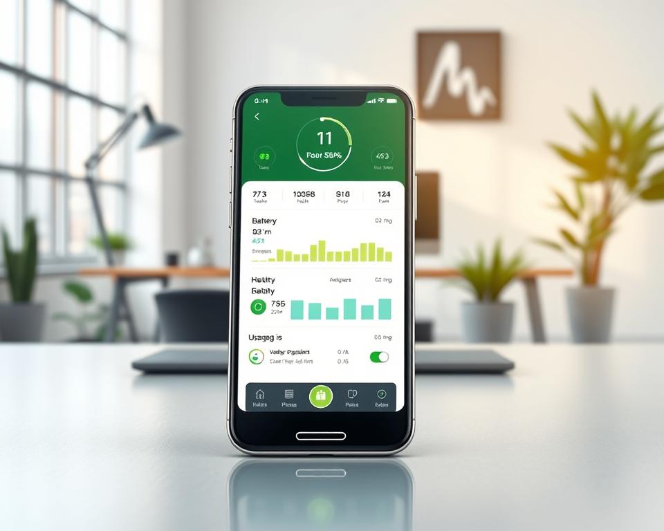 Aplicativo que monitora a saúde da bateria do seu celular