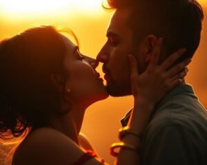 aplicativo ia que transforma qualquer fotos em um beijo romantico