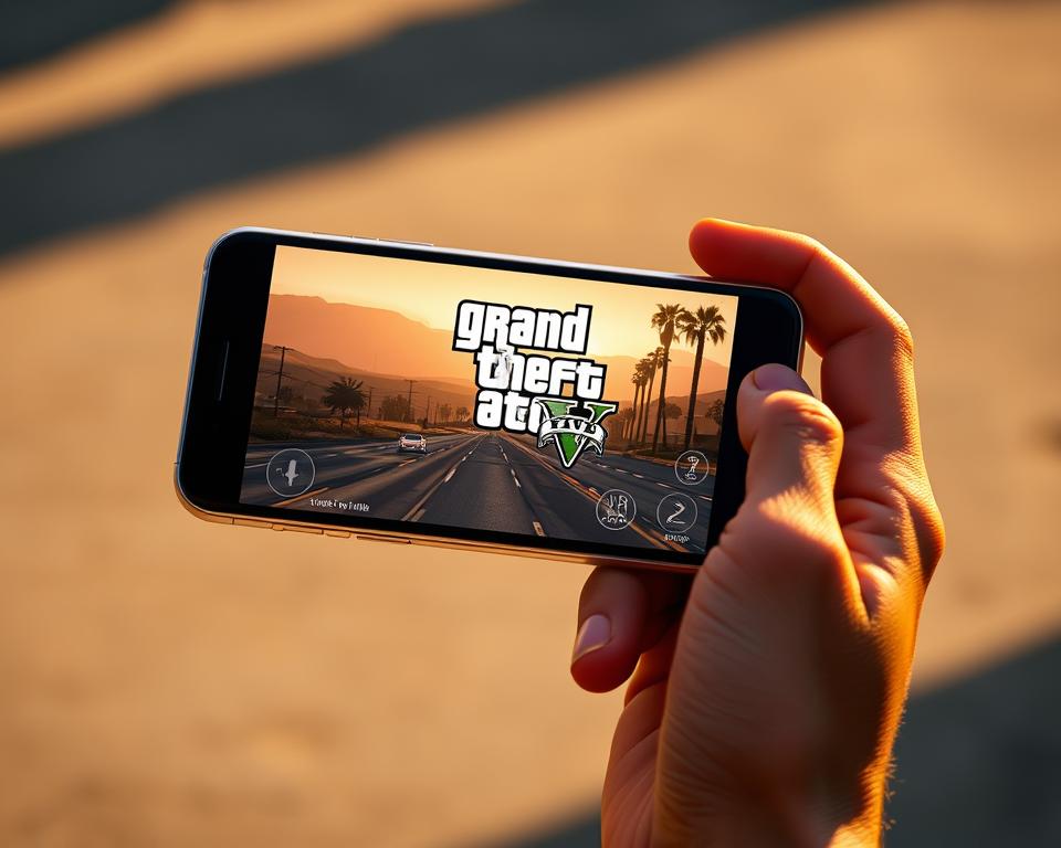 Jogue GTA 5 de graça no seu celular – aplicativo para Android/iOS