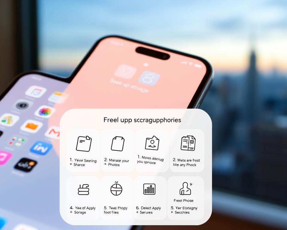 dicas práticas para economizar espaço no iPhone