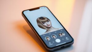 aplicativo para editar seu estilo de cabelo