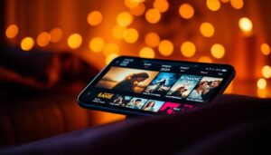 aplicativo para assistir filmes sobre romance