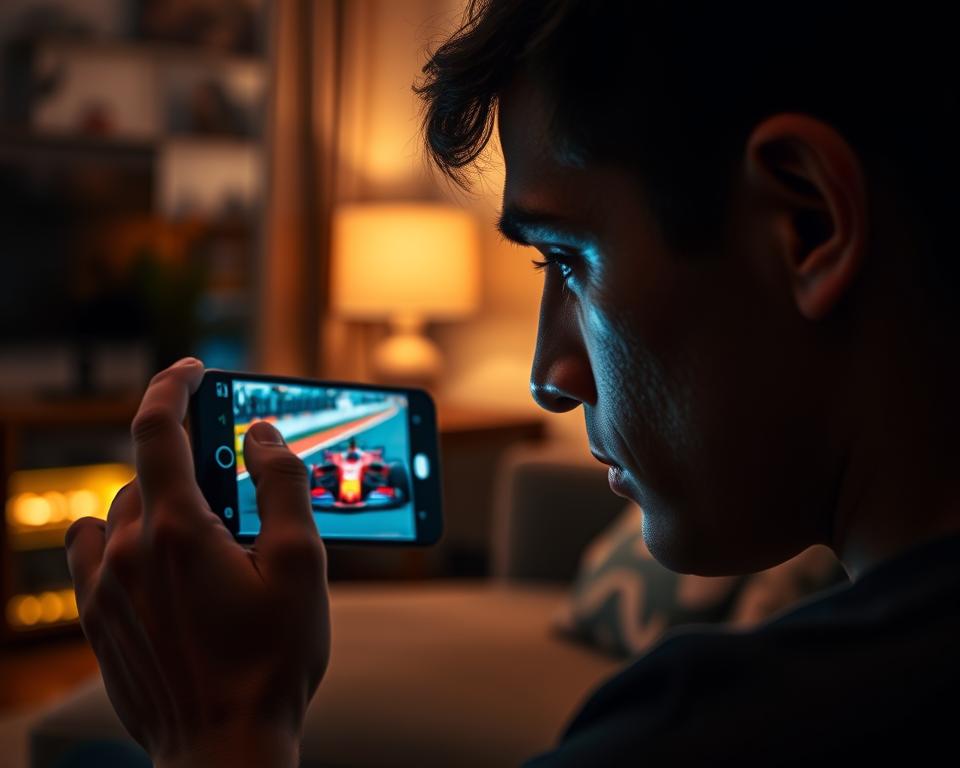 Fórmula 1 streaming no celular
