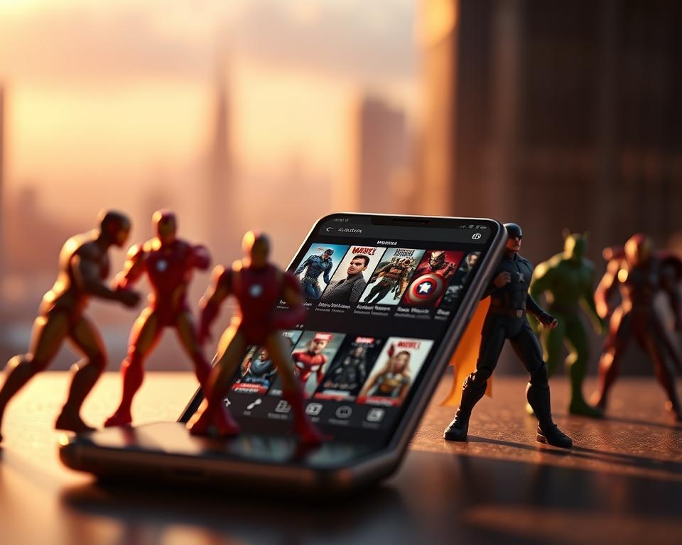 Marvel no celular