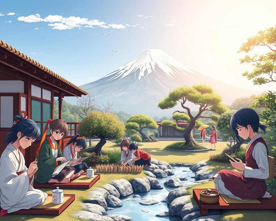 animes no smartphone