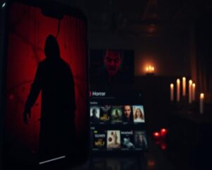 aplicativo para assistir filmes de terror