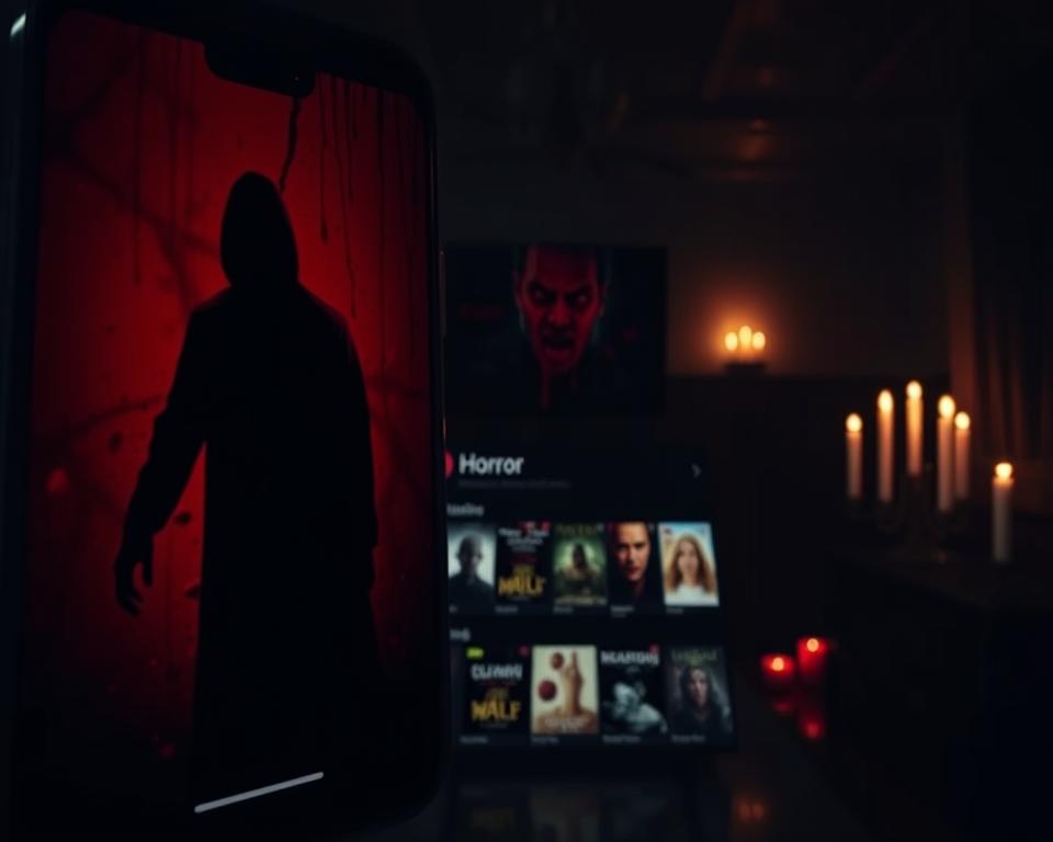 Assista a Filmes de Terror no Seu Aplicativo