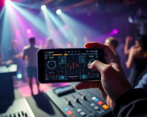 aplicativo que transforma seu celular em uma mesa de DJ