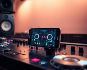 aplicativo que transforma seu celular em uma mesa de DJ