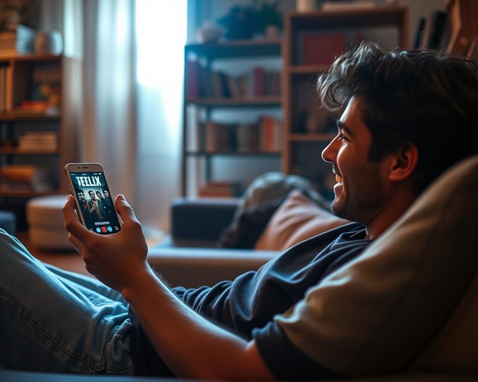 assistir séries no celular
