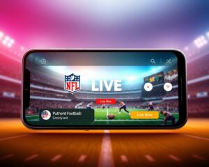 aplicativo para assistir aos jogos da NFL ao vivo