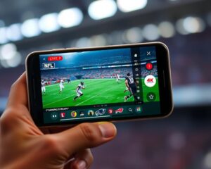 aplicativo para assistir os jogos da NFL  em alta qualidade