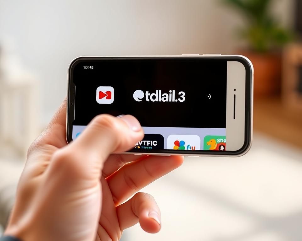 Aplicativos de streaming no celular