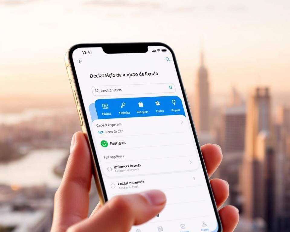 App Receita Federal para declaração de imposto de renda