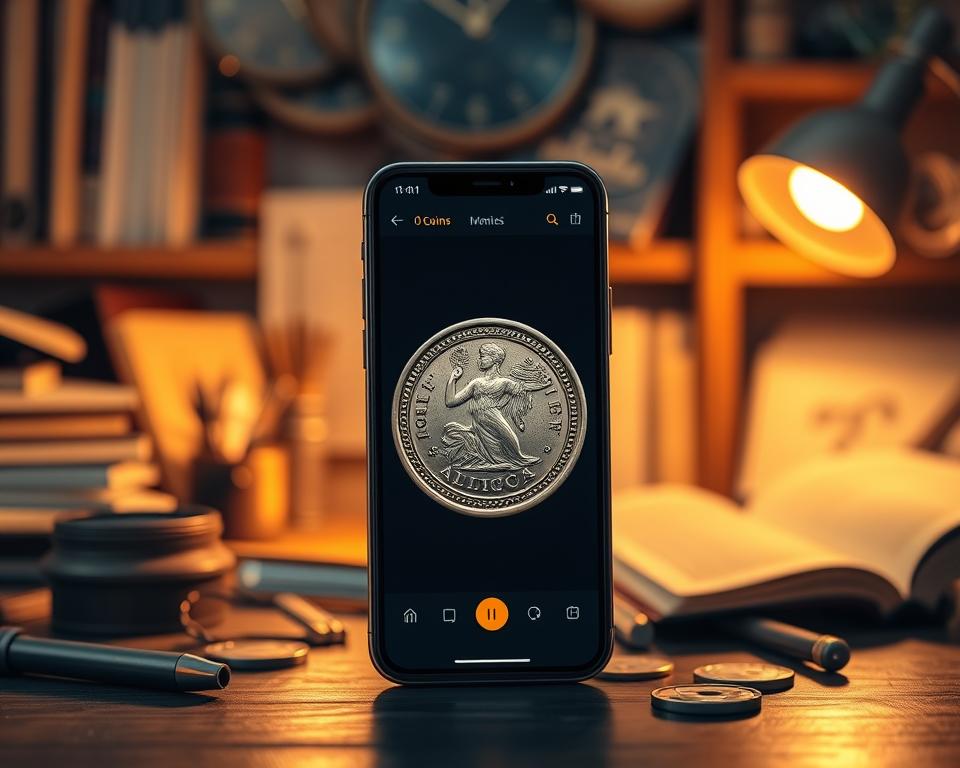 App de reconhecimento de moedas App de reconhecimento de moedas