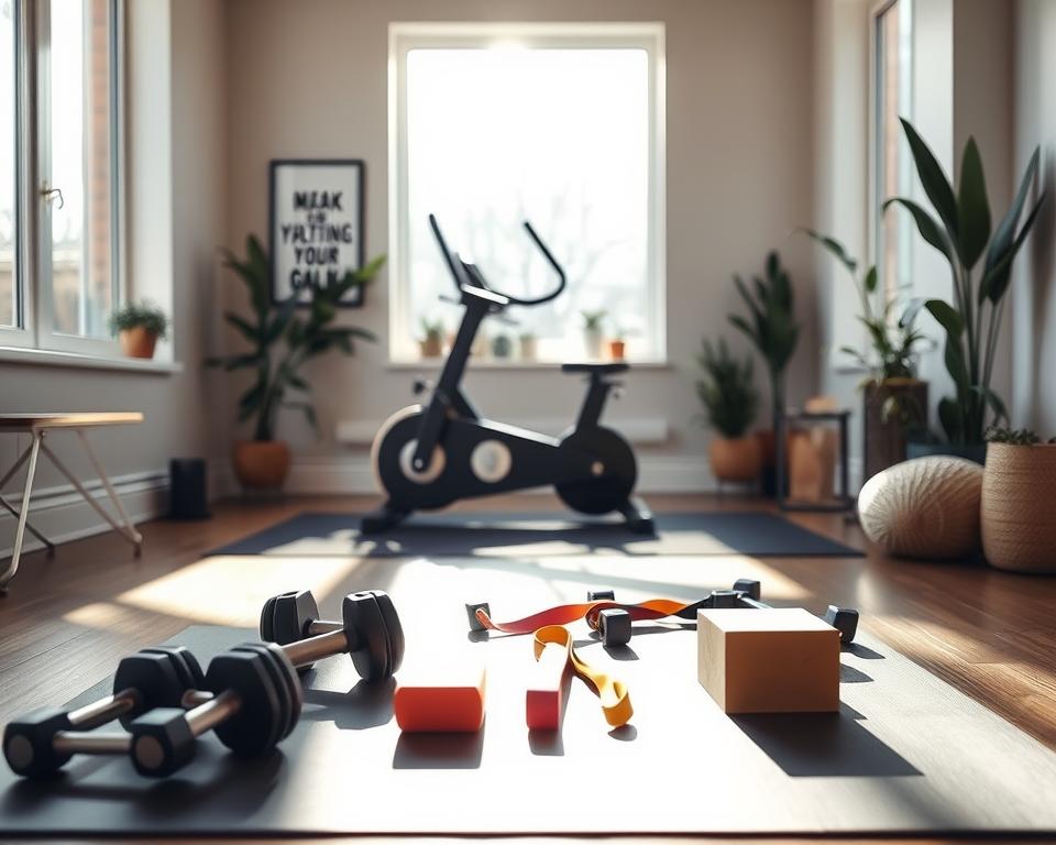 Contexto do treino em casa