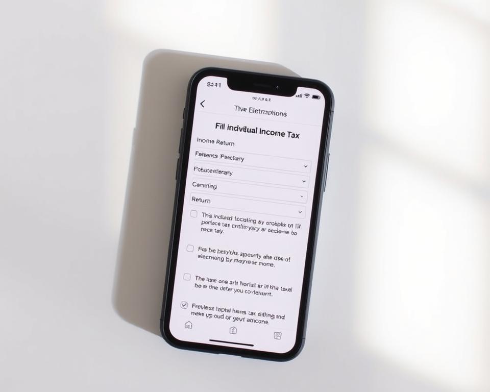 Declaração IR mobile no celular Declaração IR mobile no celular