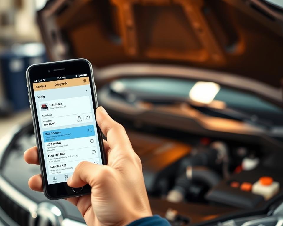 Diagnóstico automotivo via aplicativo Diagnóstico automotivo via aplicativo