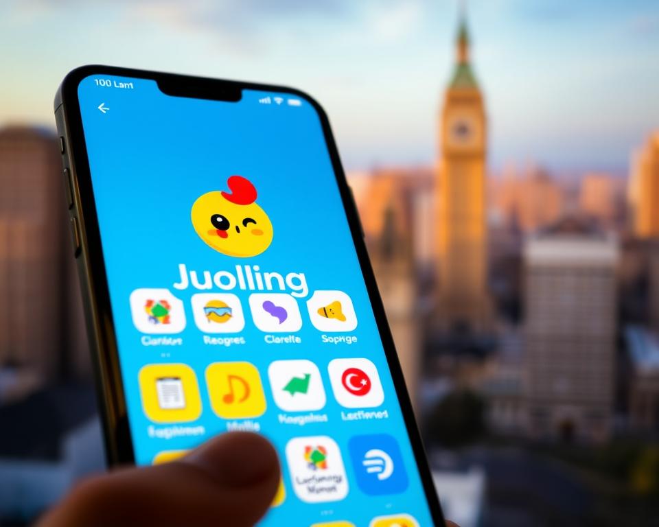 Duolingo app para aprender inglês online