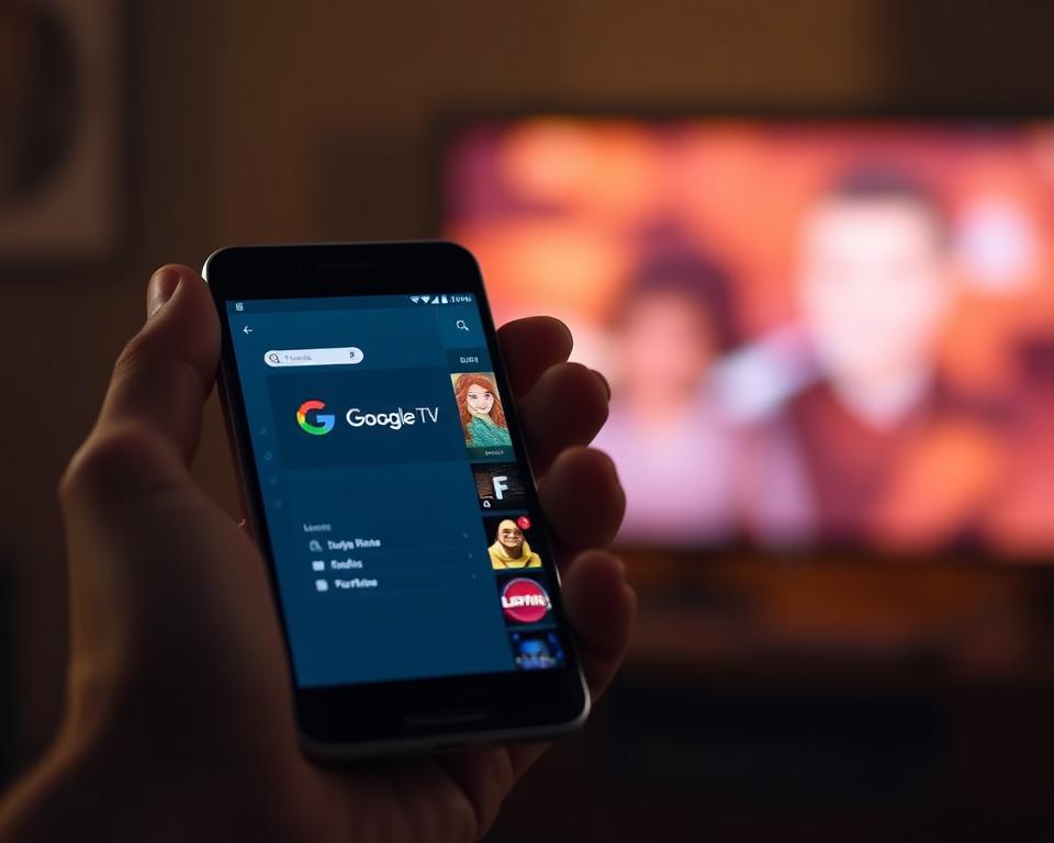 Google TV em dispositivos móveis Google TV em dispositivos móveis