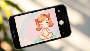 Pinte Bobbie Goods no seu Celular: Relaxe Pintando