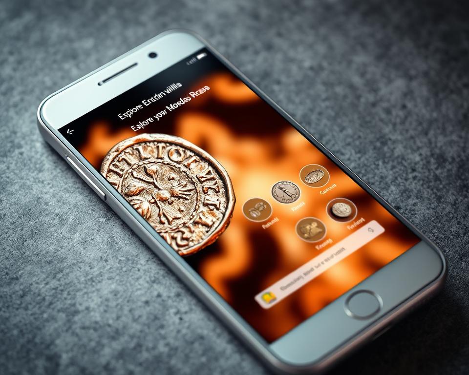 Aplicativo para Encontrar Moedas Raras