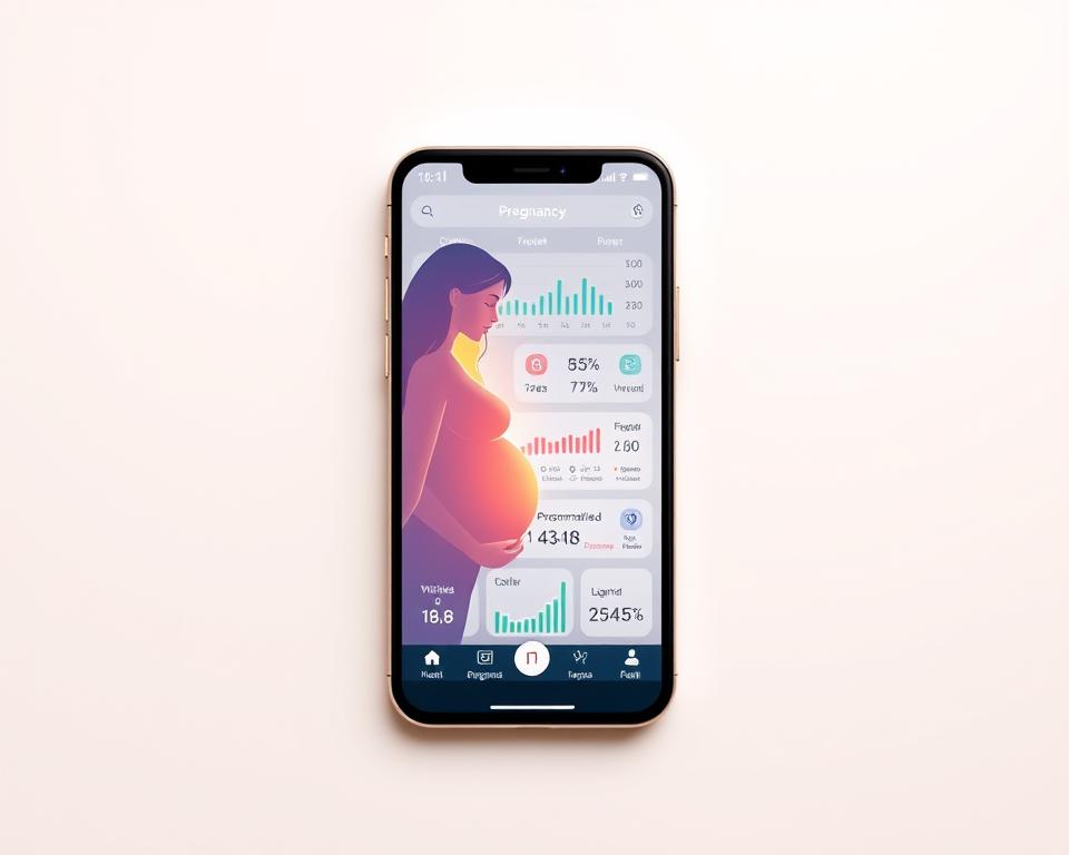 Aplicativo que acompanha sua gravidez pelo celular