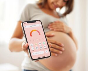 aplicativo que acompanha sua gravidez pelo celular