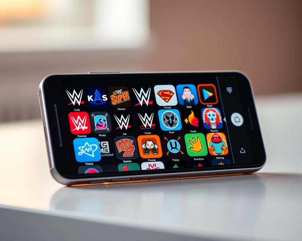 Aplicativos WWE para celular