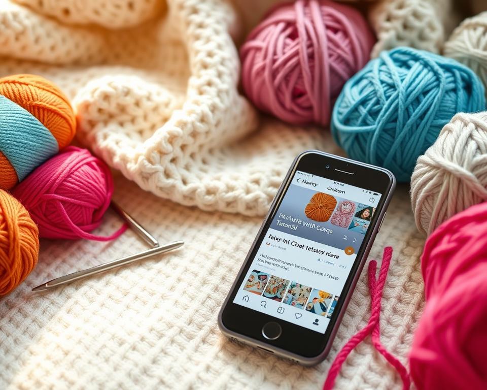 Aprender crochê pelo celular Aprender crochê pelo celular