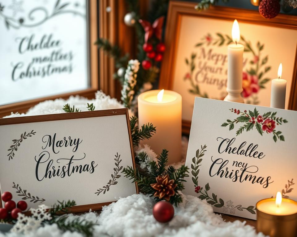 cartões personalizados natal sentimentos