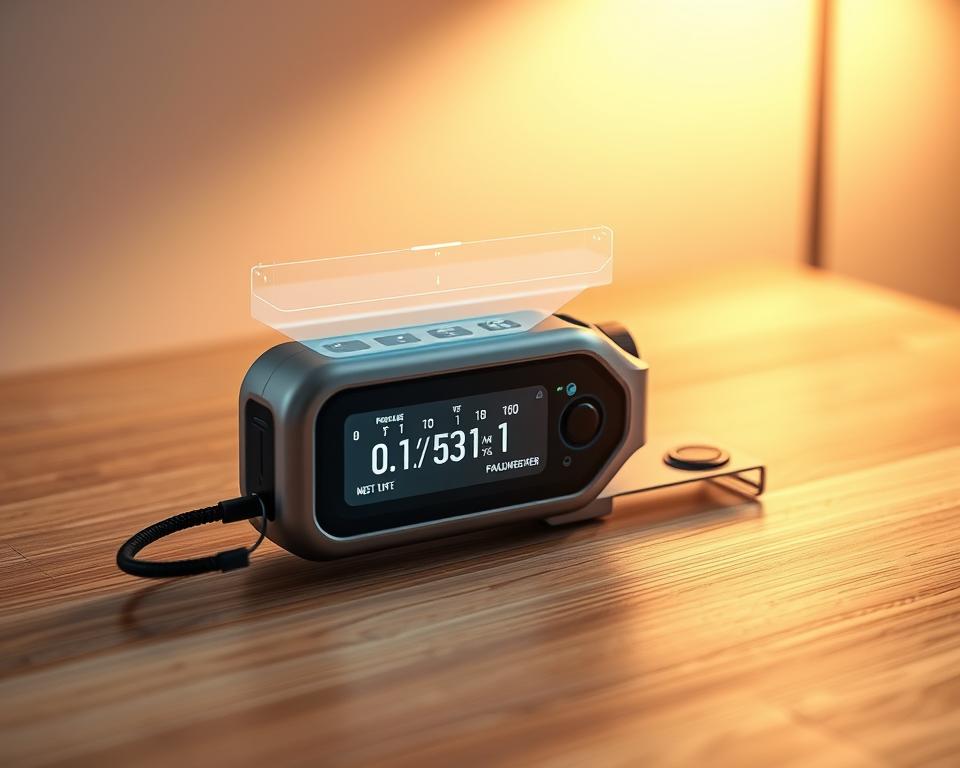 conceito de trena digital