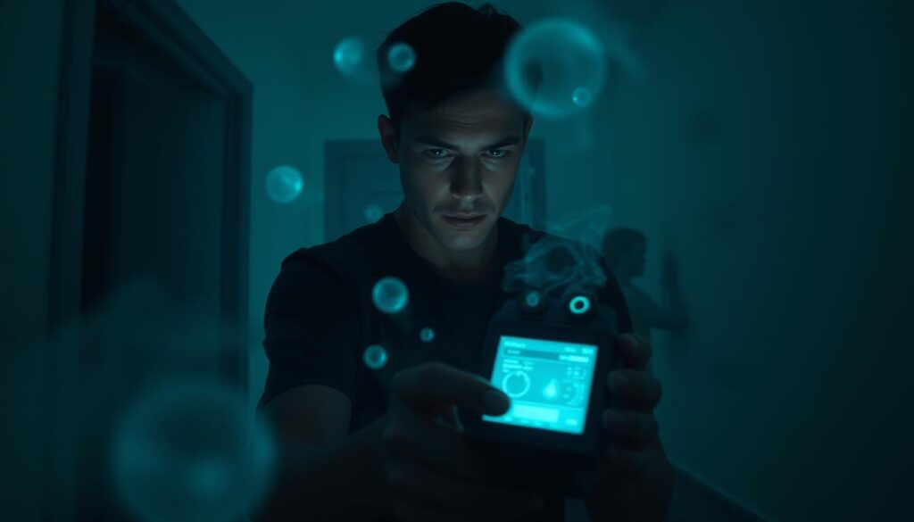 experiência do usuário detector espiritual