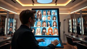 Descubra um Novo Visual para seu Cabelo Usando IA