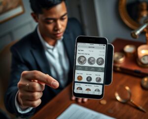 aplicativo para identificar moedas raras