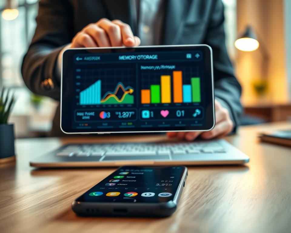 otimização de memória do celular