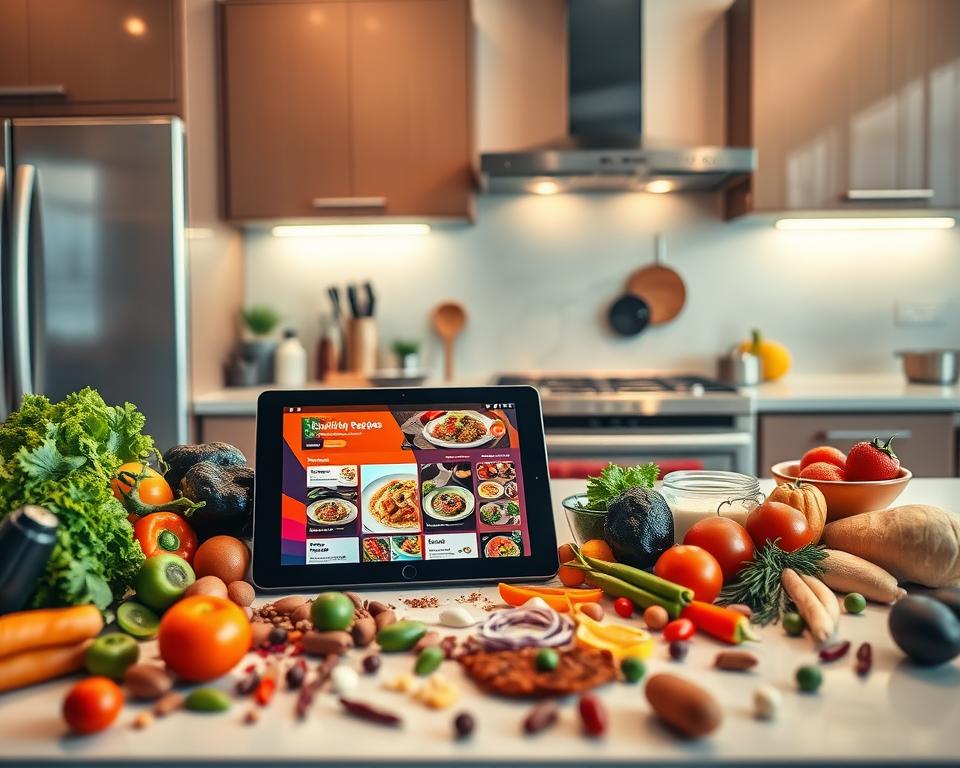 panorama da culinária digital