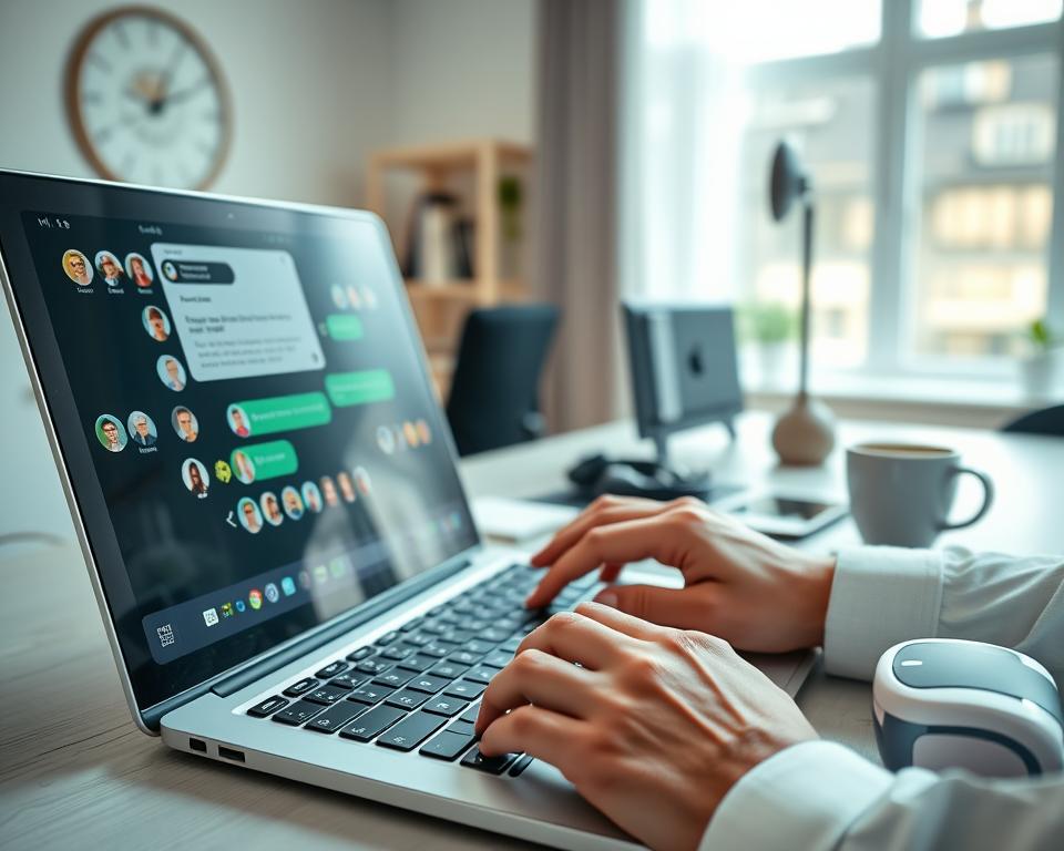 plataforma de chat online