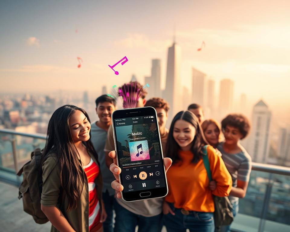 revolução dos aplicativos de música