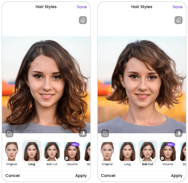A well-lit professional studio scene featuring a person with medium-length hair standing in front of a neutral backdrop, preparing for a haircut simulation. The subject is wearing a smart, casual outfit, such as a fitted shirt and jeans, exuding an approachable yet polished appearance. The camera is positioned at eye level, capturing the individual from the shoulders up, focusing on their face and hair. Soft, diffused lighting highlights their features and creates a warm atmosphere. In the foreground, a smartphone or camera is visible, demonstrating the setup for taking the perfect photo. The background remains simple, emphasizing the subject and the preparation process, while suggesting a sense of anticipation and excitement for the upcoming hairstyle transformation.