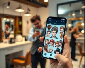 APLICATIVO DE CORTE DE CABELO NOVO