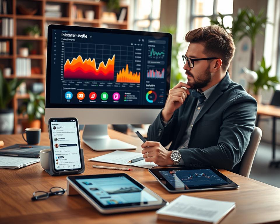 Análise de perfil Instagram e métricas Análise de perfil Instagram e métricas